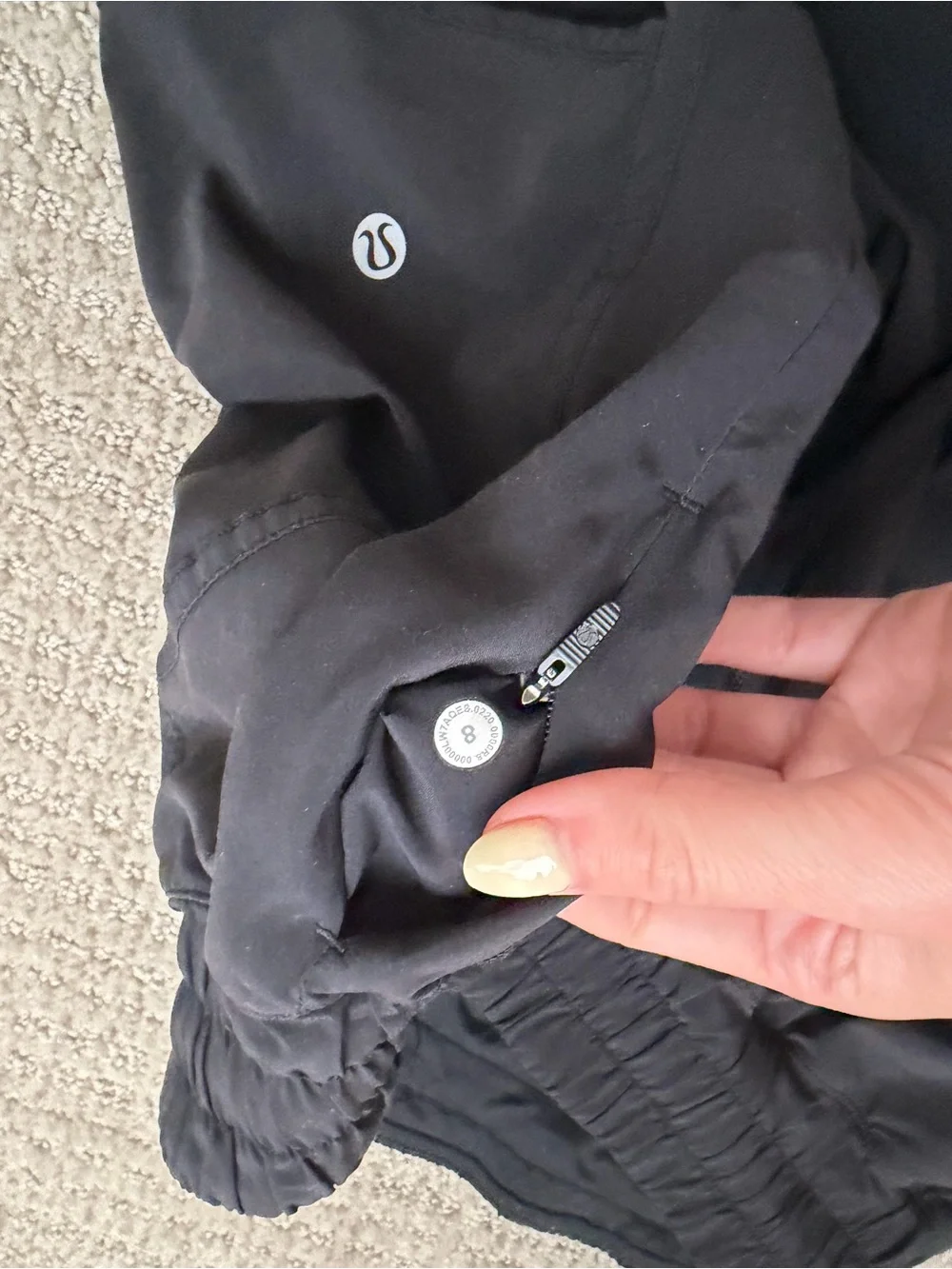 lululemon athletica Black Layered Athletic Shorts